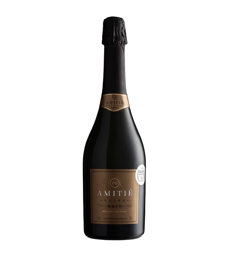 Amiti Cuve Brut Branco - Amiti Espumantes e Vinhos